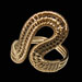 WOVEN GOLD RING